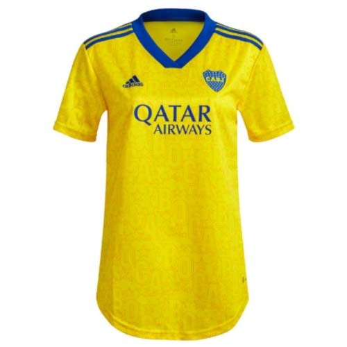 Tailandia Camiseta Boca Juniors 3rd Mujer 2022-2023 Amarillo